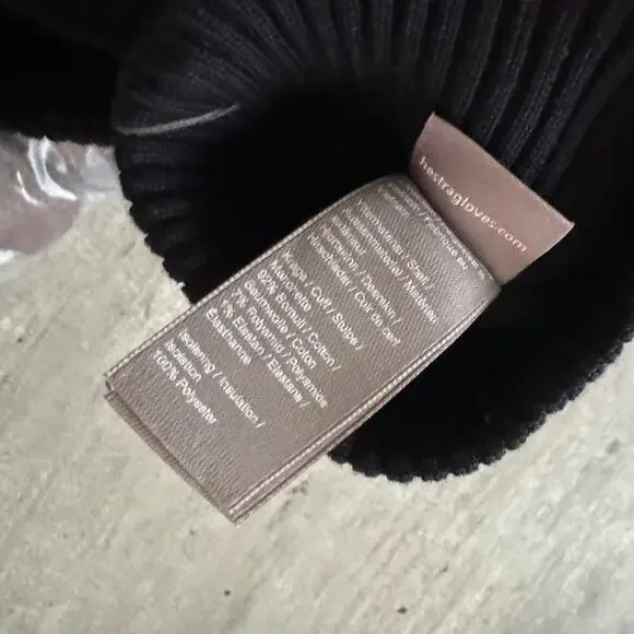 Hestra Tore Deerskin Leather Chocolate Brown Hand Gloves 10 NEW Lined Primaloft - Picture 7 of 7